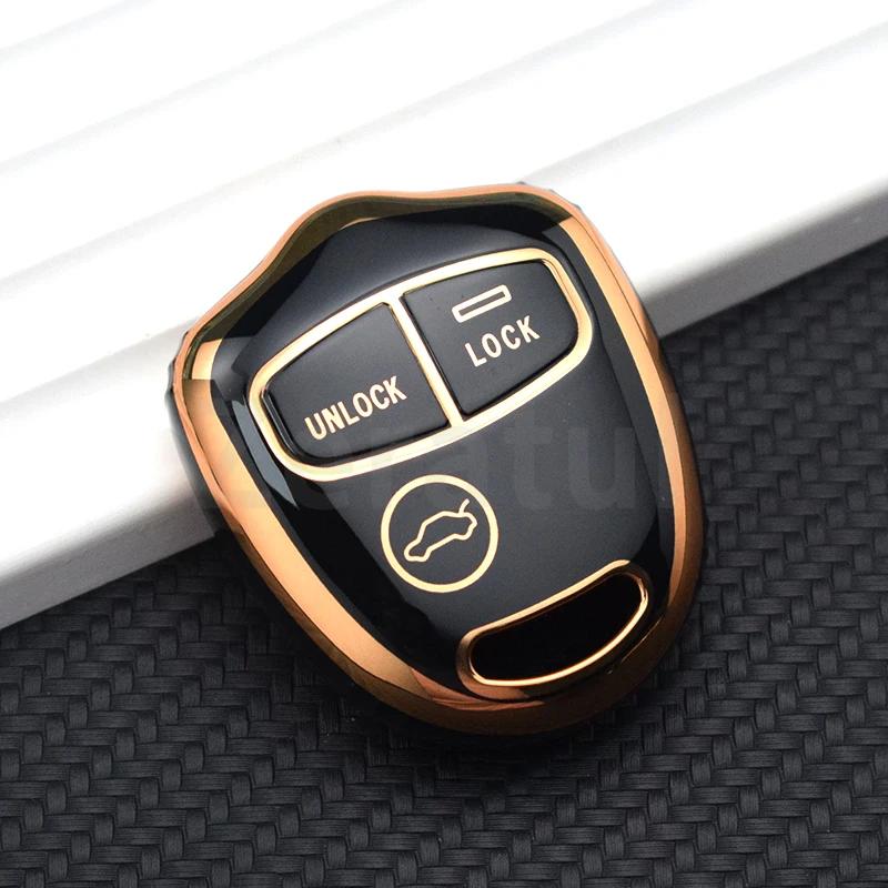 2/3 Buttons Remote Car Key Case Cover For Mitsubishi Lancer Ex Asx Outlander Galant Pajero Shell Fob Holder Accessories