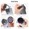 NEEWER 67mm Variable ND Filter with Lens Clip, Magnetic ND2-32 Filter, Adjustable Dimming Filter, Compatible with iPhone 17 Pro