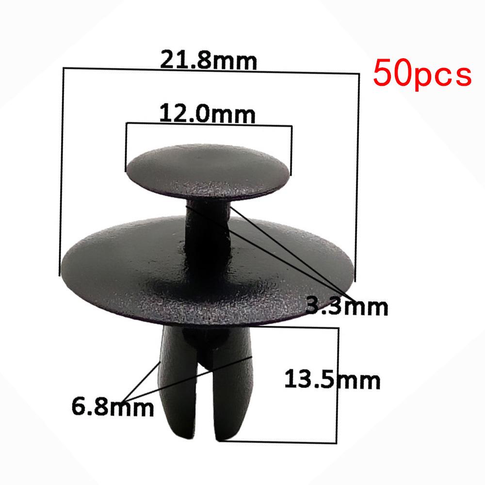 50-Pack Peugeot Sega Kexuan Hood Sound and Heat Insulation Fender Clips Polarlander