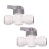 Per John Guest Valvola di arresto a innesto rapido da 12 mm StopTap Caravan Motorhome Barca Camper