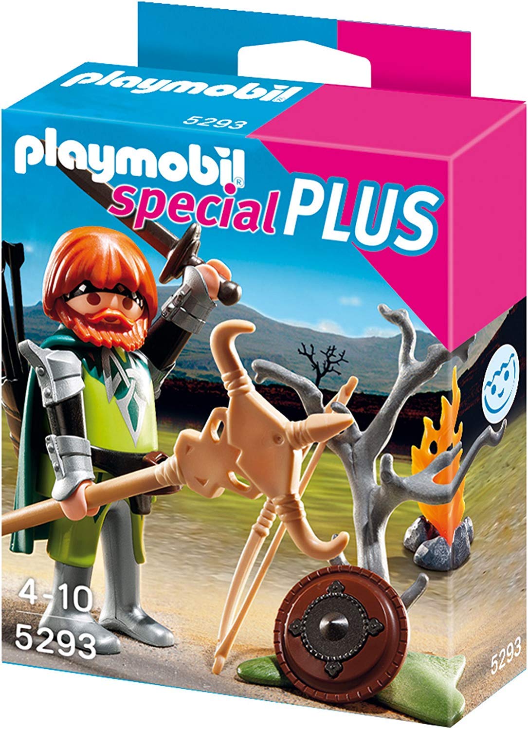 

playmobil 5293 кельтский воин и костер