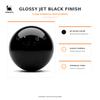55mm Trackball Ball, High-Gloss Precision, Kensington SlimBlade Pro Expert Mouse, Wired & Wireless, Compatible with Nulea M512, Sanwa MA-TB38, and Plo