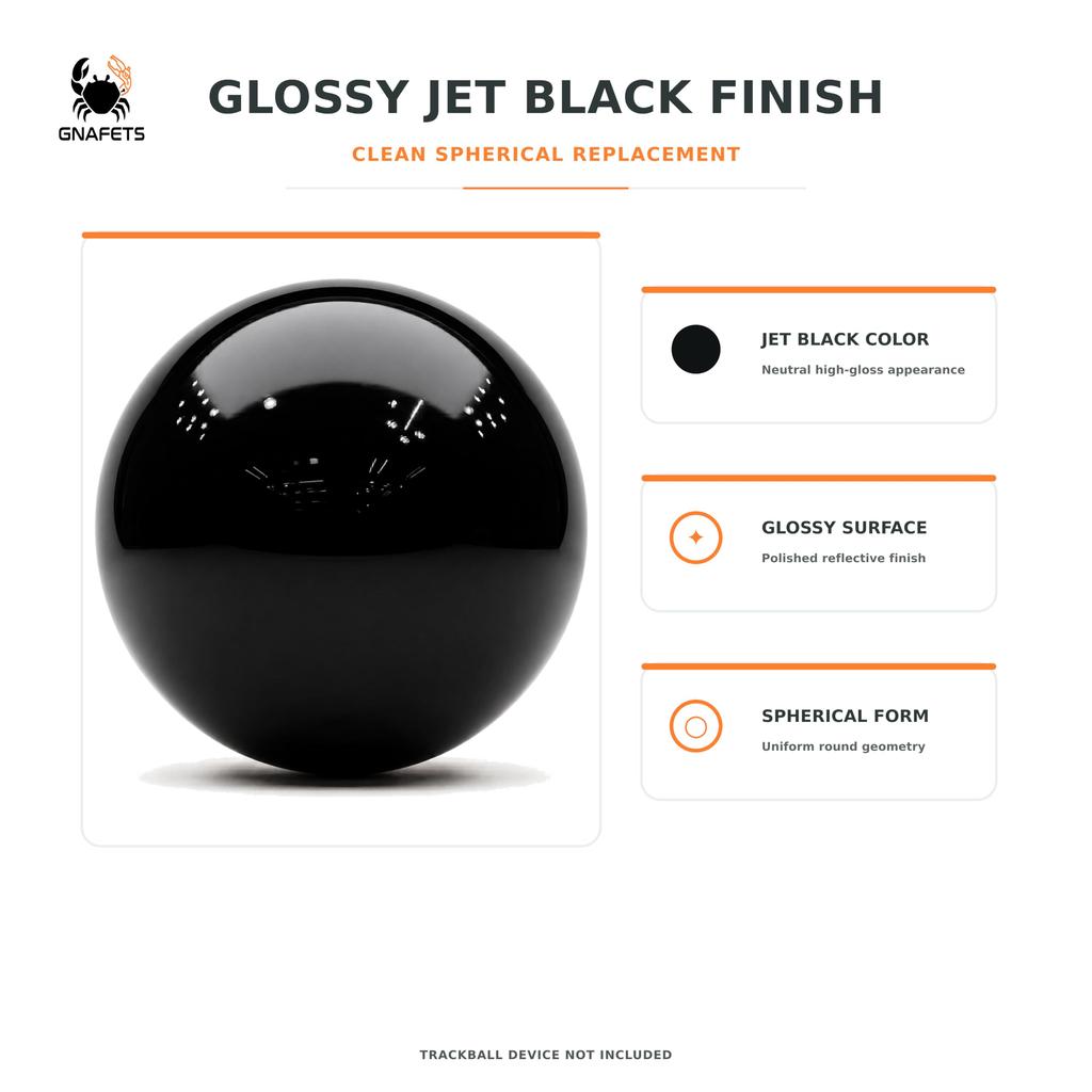 55mm Trackball Ball, High-Gloss Precision, Kensington SlimBlade Pro Expert Mouse, Wired & Wireless, Compatible with Nulea M512, Sanwa MA-TB38, and Plo