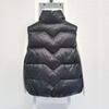 Black Down Cotton Vest Women's Short Autumn and Winter Korean Version of The Loose Vest Vest Waistcoat Jacket Trend