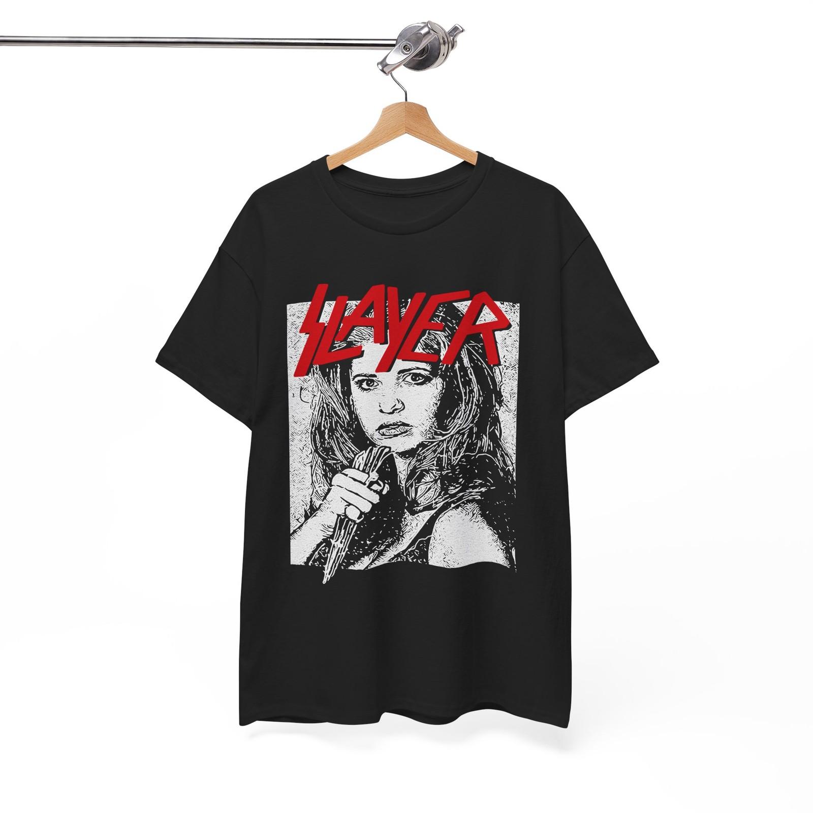 BUFFY VAMPIRE Slay METAL Mashup T-Shirt, Music Unisex Tee S