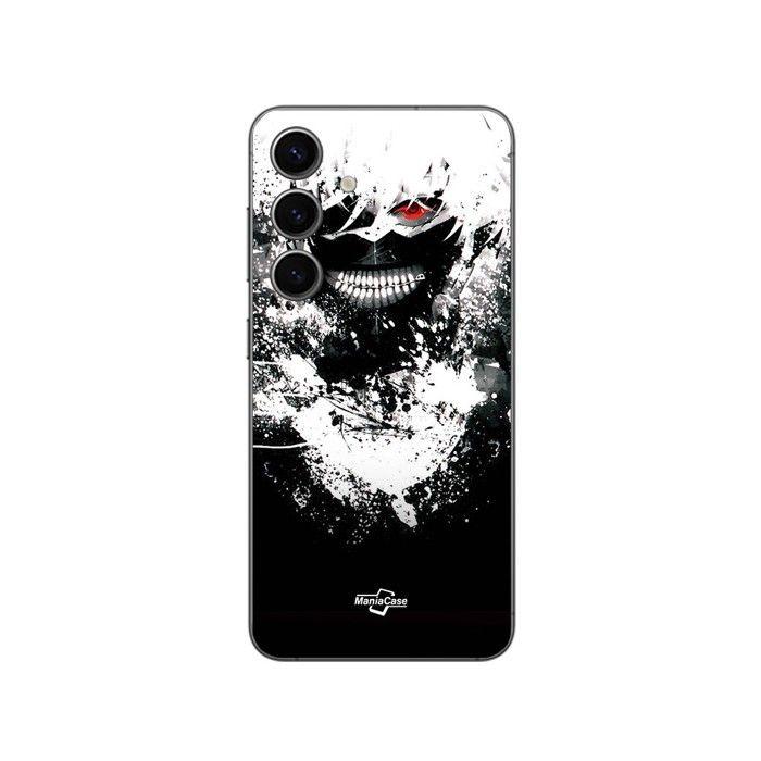 Coque de téléphone - MANIACASE - Samsung Galaxy S25 - Tokyo Ghoul - Silicone TPU - Noir