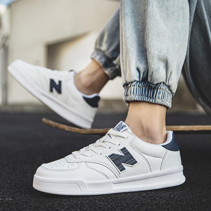 Schuhe Herren nb Frühling und Herbst Cool Laufen Sport und Freizeit Board Schuhe Kleine Weiße Schuhe Paarschuhe