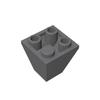 Non-Toxic Moc 10Pcs 3676 Inverted 45 2X2 Building Blocks Kit Double Convex Slope Plate Bricks Educational Diy Toy Children Birthday Gifts