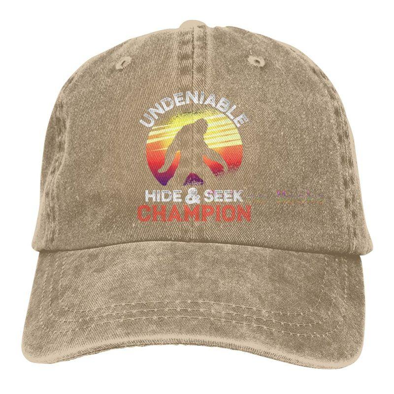 Bigfoot ist echt und er hat versucht, meinen Arsch zu fressen Baseballkappe Unisex Vintage Trucker-Hut Verstellbare Cowboyhüte für Herren Damen