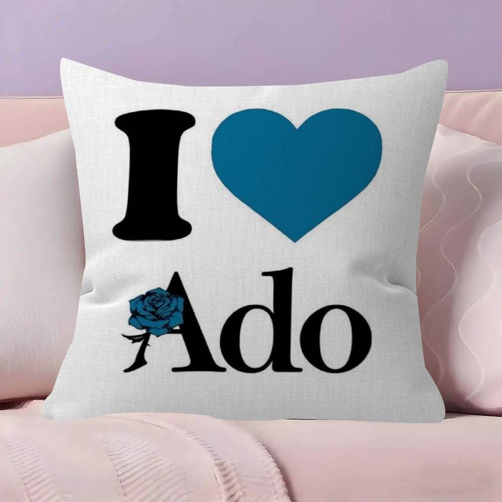 Singer Ado COOL Girl  Pillow Gift Home Office Decoration Pillow Bedroom Sofa Car Cushion CoverPillow Case