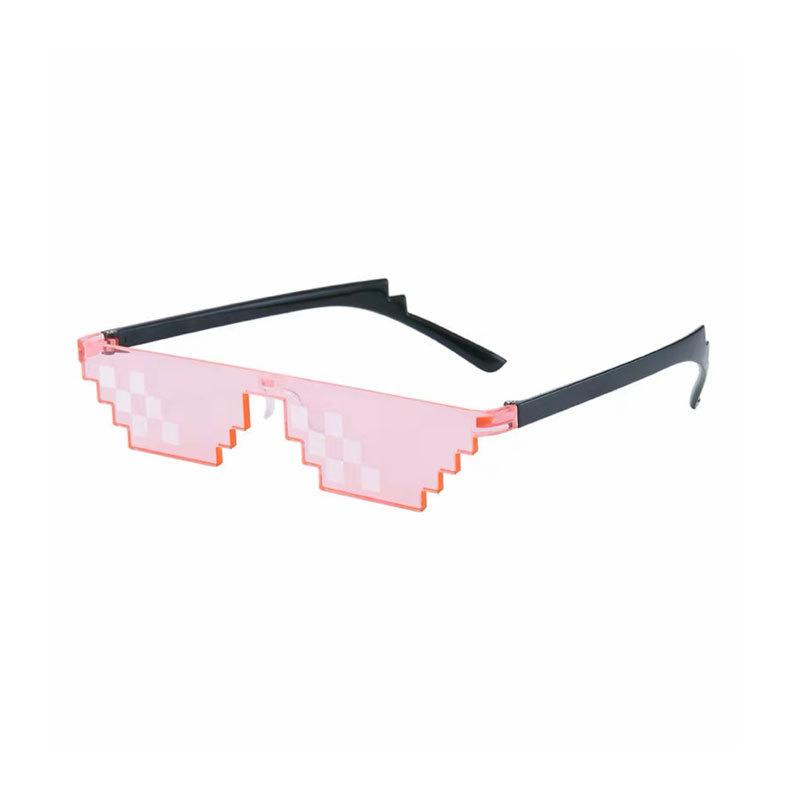 

Fashionable and Quirky Mosaic Sun Glasses Glasses Outdoor Driving Tourism Trendy Dressing Stage Performance Eyeglasses UV Protection W140325WW-