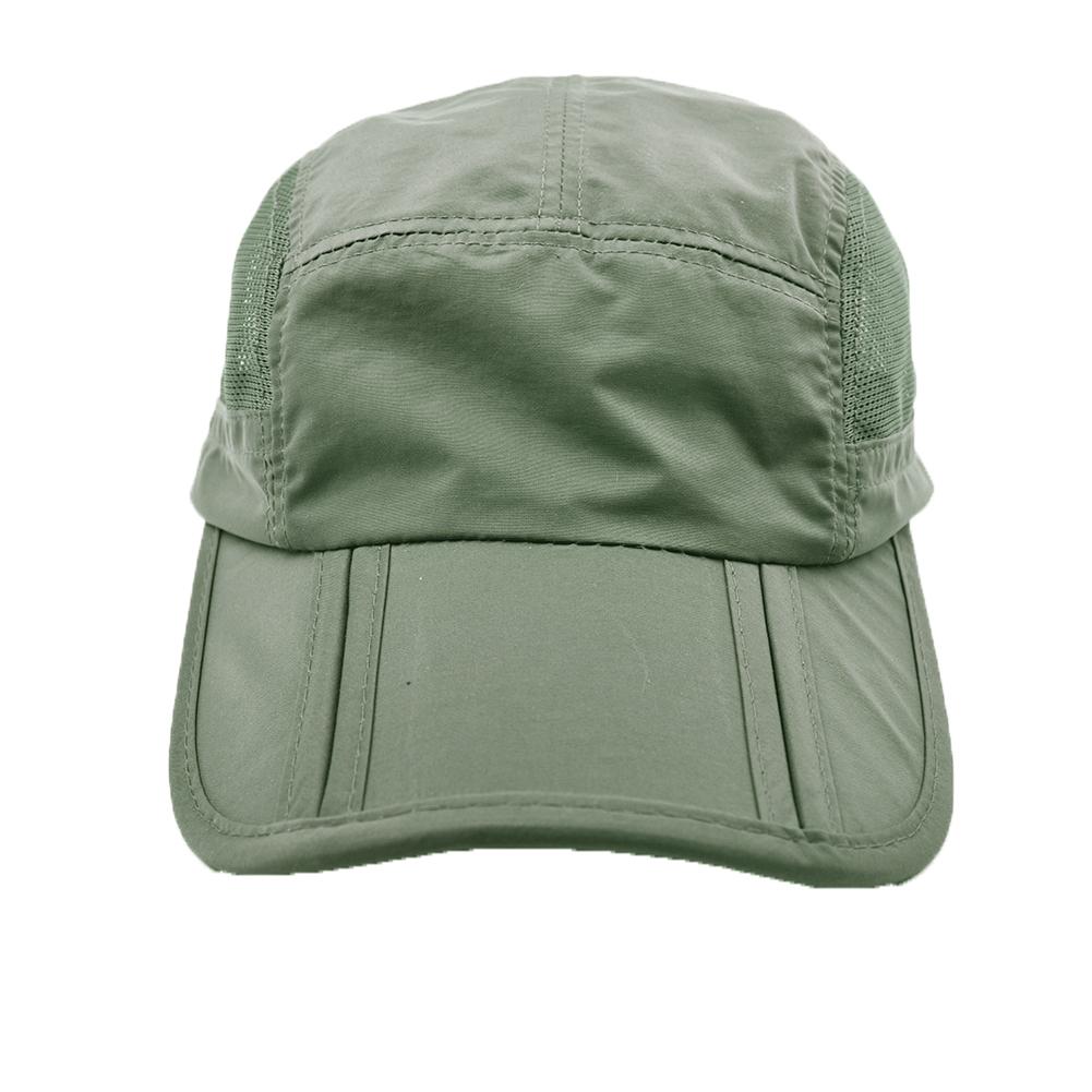 Collapsible Solid Color Shading Adjustable Baseball Cap Sun Protection Unisex Men Spring Summer Snapback Dad Hat