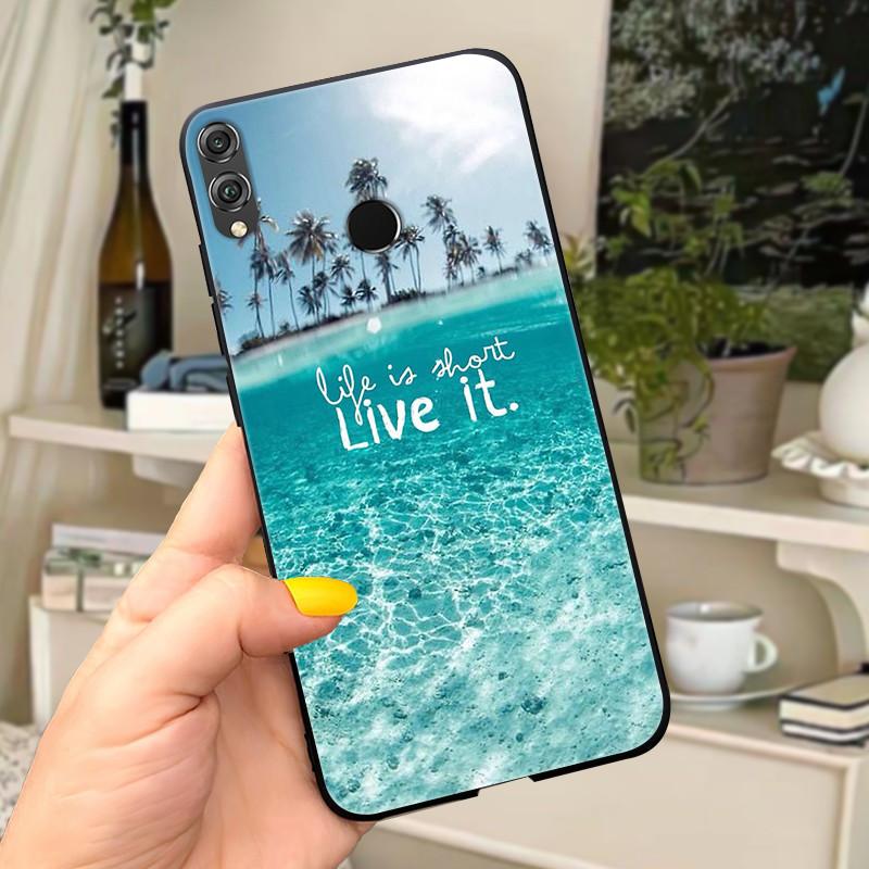 For Huawei Honor 8X Case 8X Max TPU Silicone Soft Back Cover Phone Case On For Honor 8X Honor8X 8 X 8X 8XMax Case Fundas Coque