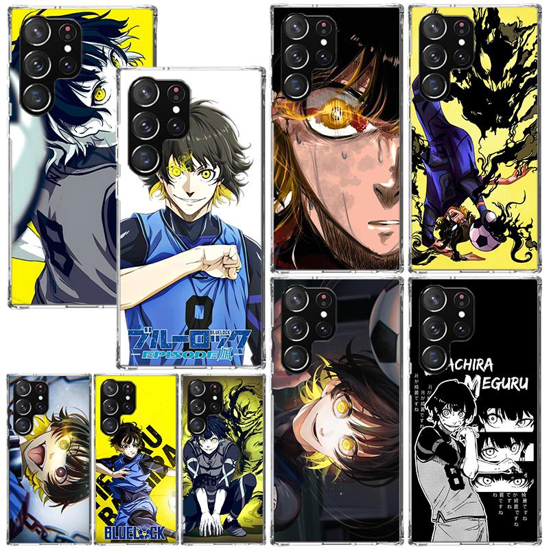 Blue Lock Bachira Meguru Phone Case For Samsung Galaxy S26 S25 Edge S24 FE S23 S22 Ultra S21 Plus S20 + Art Fundas Back Cover Ga