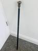 Swagger Walking Stick Can Victorian Style Brass Nickel Knob Handle Cane