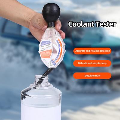 Araba Antifriz Test Aracı Radyatör Soğutma Suyu Test Cihazı Su Tankı Antifriz Yoğunluk Ölçer Yoğunluk Ölçer Kadranı Araba Aksesuarları