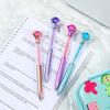 1PCS Creative Diamond Ball Pen 0.5mm Blue Ballpoint Pen
