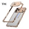 Heavy Duty Protective Accessories Metal Case for IPhone 18 Pro And Max, Slim Thin Magnetic Scratch Resistant Camera Shield Bumper Cooling Frame