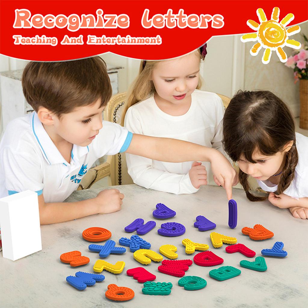 English Alphabet Early Education Puzzle Environmental Stress Relief Stone