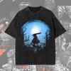 Berserk Official Licensed T-Shirt Vintage Washed Anime Graphic Tee, Y2K Retro Aesthetic for Casual Wear Otaku