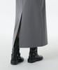Musinsa Standard Woman Women'S Straight Maxi Skirt [Melange Gray]
