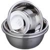 YP-8045 3-Piece Stainless Steel Mixing Bowl Set