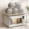 New Split Stainless Steel Multifunctional Kitchen Microwave and Electric Oven Countertop Storage Rack