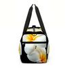 Flower Print Large Capacity Luggage Bag for Boy/Girl Best Gift 2D Cartoon Travel Duffels Outdoor Fitness Bag for Children