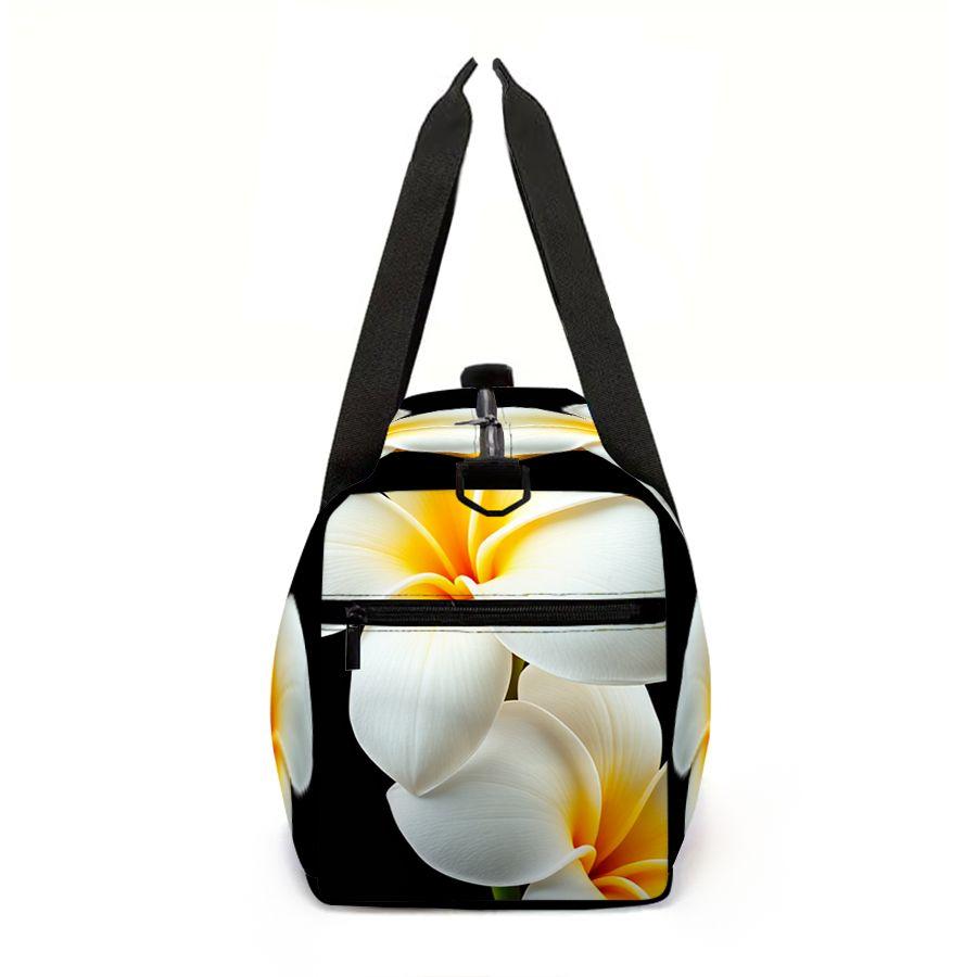 Flower Print Large Capacity Luggage Bag for Boy/Girl Best Gift 2D Cartoon Travel Duffels Outdoor Fitness Bag for Children