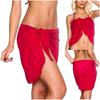 Women's  Sexy Solid Color Beach Skirt Swimwear Cover Up