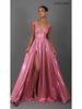 2026 Elegant One-Shoulder High Slit Sleeveless Dress for Women