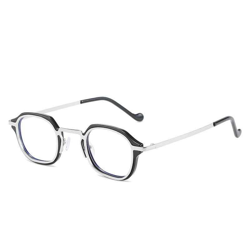 2022 Clear Myopia Glasses for Men Anti Blue Light Computer Glasses Women Retro Square Frame Short Sighted Eyeglasses 0 To -600