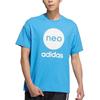 Adidas Neo Essential Tee 'Blue' HN8746