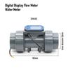 TUNGFULL Digital Turbine Flow Meter UPVC Pipeline Water Flow Sensor LCD Display DN40 Liquid Counter For Irrigation Sewage Pipe