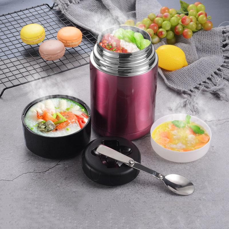 1000ml Large Lunch Box Insulated Lunch Bag Food Warmer Soup Cup Thermos Containers Bento Lunch Box for Kids