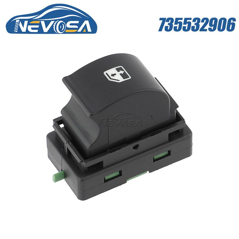 NEVOSA 735532906 For FIAT DUCATO 2006 Citroen Peugeo Car Window Regulator Control Switch Button 6554XW 735421717 735461282