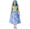 Barbie Princess Doll Blue-green Outfit HRR07 HRR11