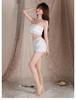 Jinxiao Sexy Lingerie: Cute Suspender Pajamas with Split Design.