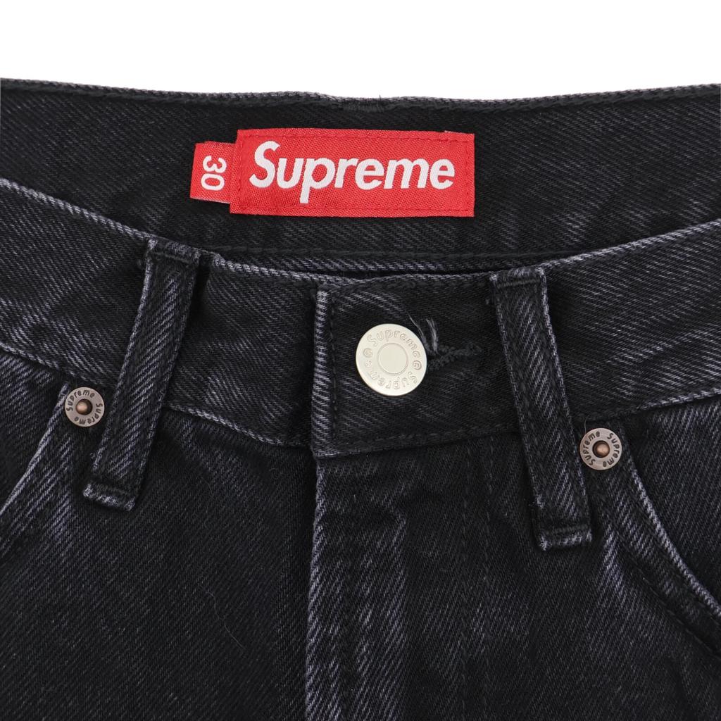 Supreme Baggy Denim Short Black
