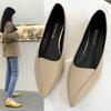 Internet celebrity single shoes women's 2025 spring and summer new pointed flat comfortable Doudou shoes Internet celebrity soft sole versatile wome