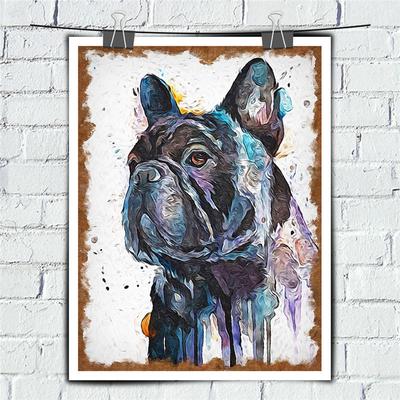 frenchie paintings