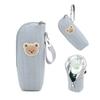 Insulated Baby Bottle Bag Bear Graphic Design Portable Bottle Carrier Breast Milk Storage Temperature Control Travel Daycare Organizer