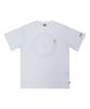 BEN DAVIS Original Rose Print Tee Charcoal