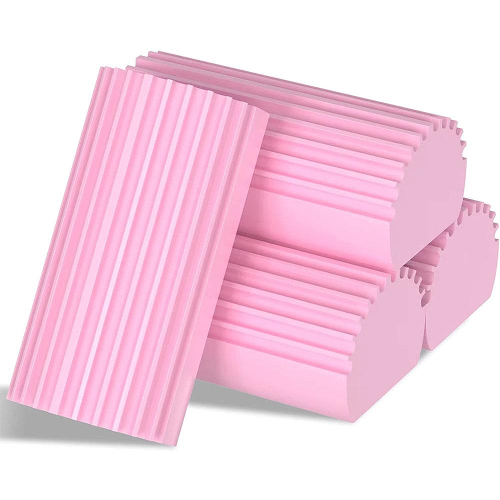 4pcs Reusable Damp Clean Duster Sponges for Cleaning Blind Glass Baseboard Vent