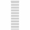 VidaXL Store Zebra Light Grey Fabric Width 40.9 Cm Polyester, Zebra Roller Blind, Zebra Blind for Window, Blind 4014432