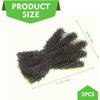 All in One 5 Finger Car Wash Gloves Microfiber Mitts Waterproof and Scratch Free for Safe Washing of Paint Wheels Interior