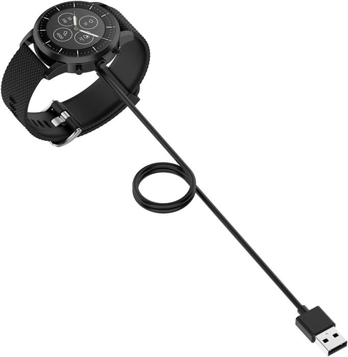 Chargeur pour Montre Connectée Fossil Hybrid HR - Câble de charge magnétique - 1 m