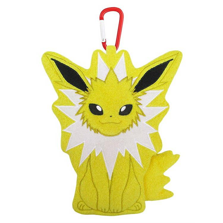 Pokemon Plush Petafuwa Pouch Jolteon 22cm Pokemon Goods New