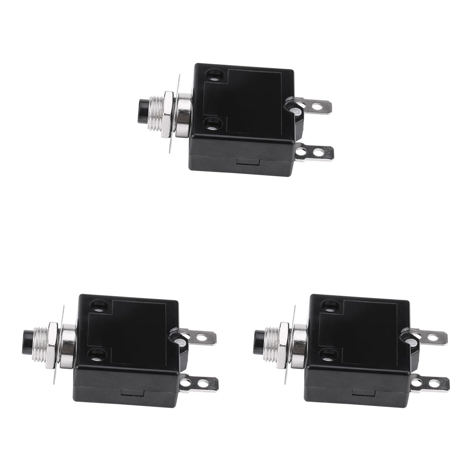 

EBTOOLS Circuit Breaker Manual Reset Thermal Switch Circuit Breaker Current Overload Protector