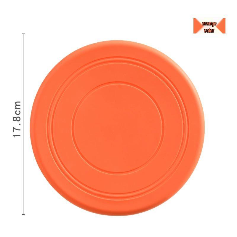 Dog Frisbee Training & Boredom Relief Toy, Food-Grade Silicone Pet Supplies